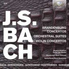 J.S. Bach: Brandenburg Concertos/Orchestral Suites/... (CD / Box Set)