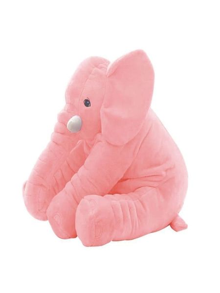 Baby Stuffed Elephant Plush Pillow - Pink