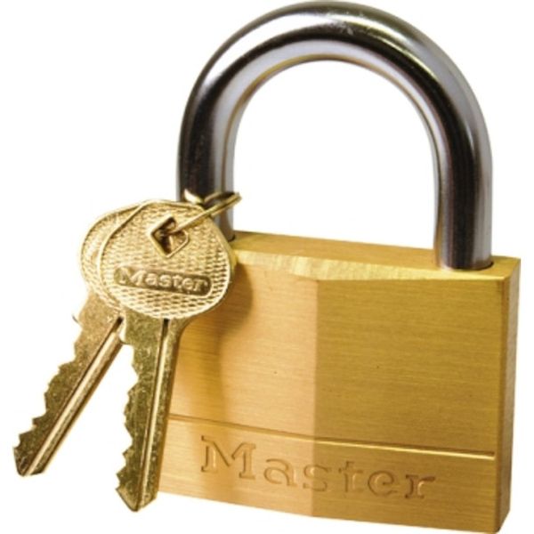 Bulk Pack x 2 Master Lock - Padlock 50mm Carded
