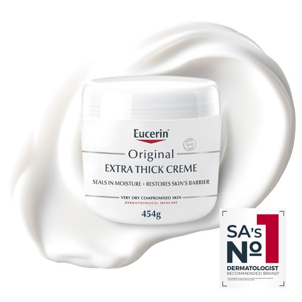 Eucerin Original Extra Thick Body Cream, for Very Dry Compromised Skin 454g