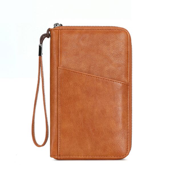 RFID Passport Holder, Travel Document Wallet, Anti-Theft Passport Bag