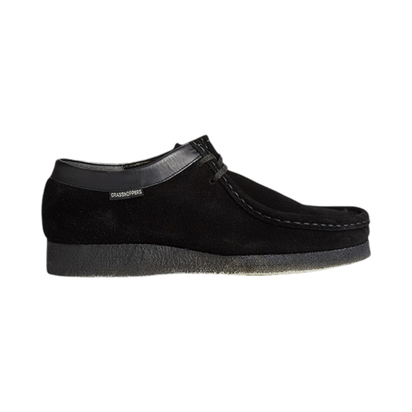 Grasshoppers Taylor Suede Lace-Up - Black