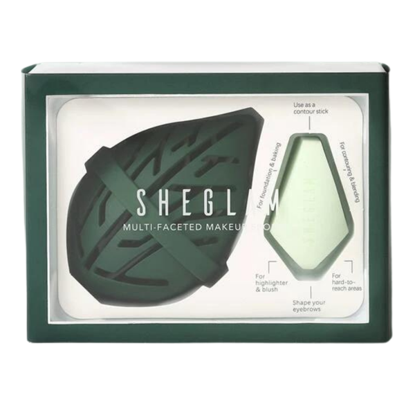 SHEGLAM Multi-Faceted Makeup Sponge - Green
