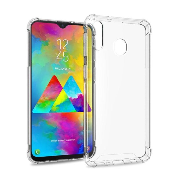Atouchbo Samsung Galaxy M20 TPU Gel Cover - Clear