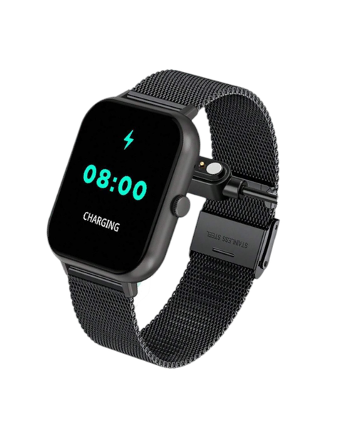 Smart Watch With 3D Sound Quality And Advanced Heart Rate Sensor - Black