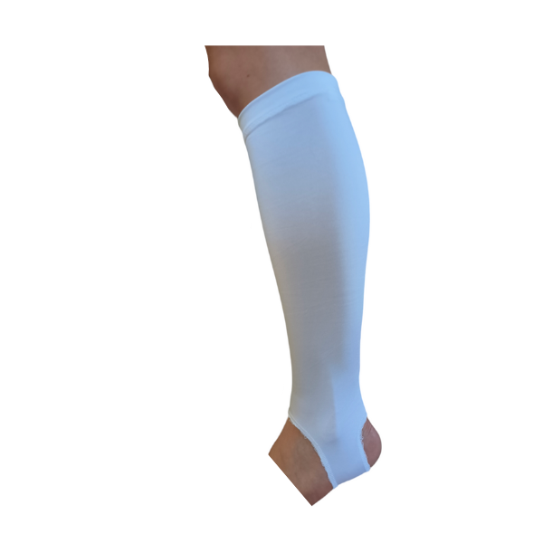 Imaginate Hockey Shin Liners Under Socks - Plain White