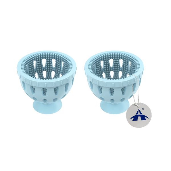 Alanes 2 Piece Egg Cleaner for Fresh Eggs Silicone Reusable Egg Brush Washer
