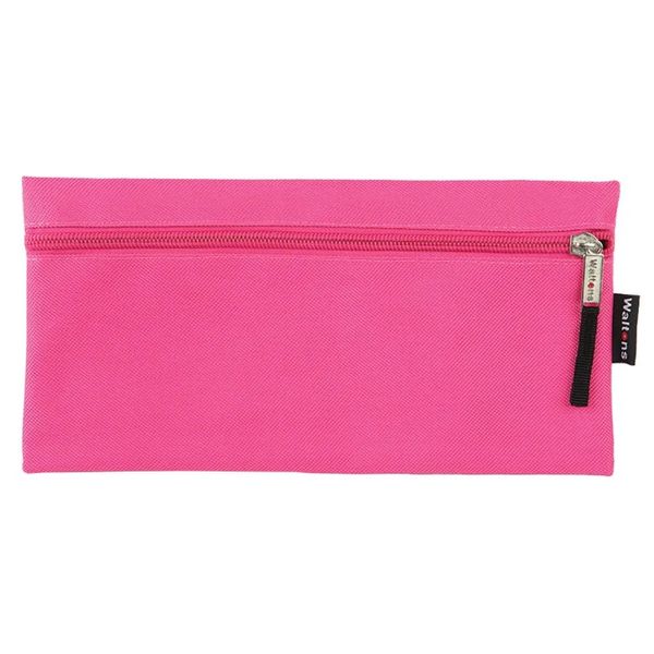 PrimeLine Pencil Case Teal 22cm x2