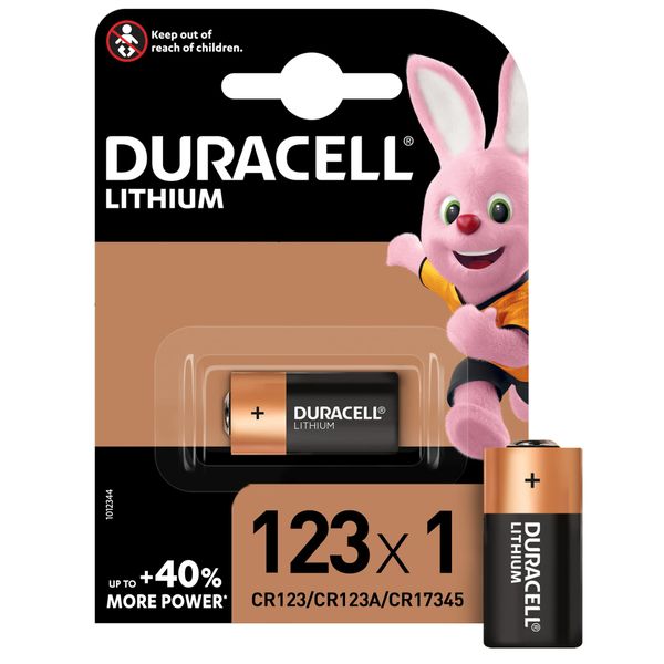 Duracell High Power Lithium 123 Battery 3V (CR123 ) - 1 Pack