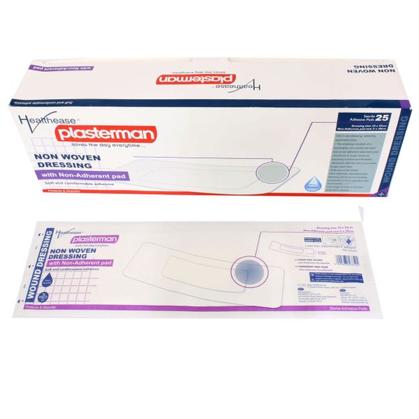 Waterproof Non Woven Sterile Dressing with Non Adherent Pad 10cm x 35cm
