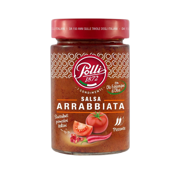 Polli Arrabbiata Spicy Tomato Sauce - 190g
