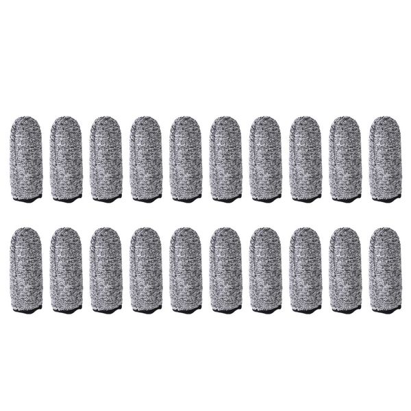 20Pcs of Anti-Cutting Finger Cot Reusable for Kitchen Work Sculpture