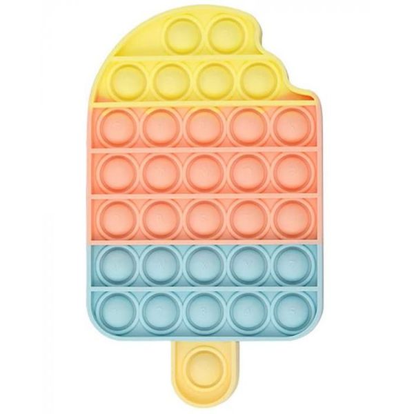 Ice-cream Push Pop Bubble Fidget Sensory Toy