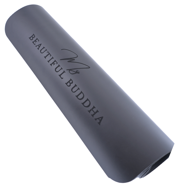 Premium Yoga Mat - Extra Width 86cm - (X-WIDE) + Carry &amp; Stretch Strap