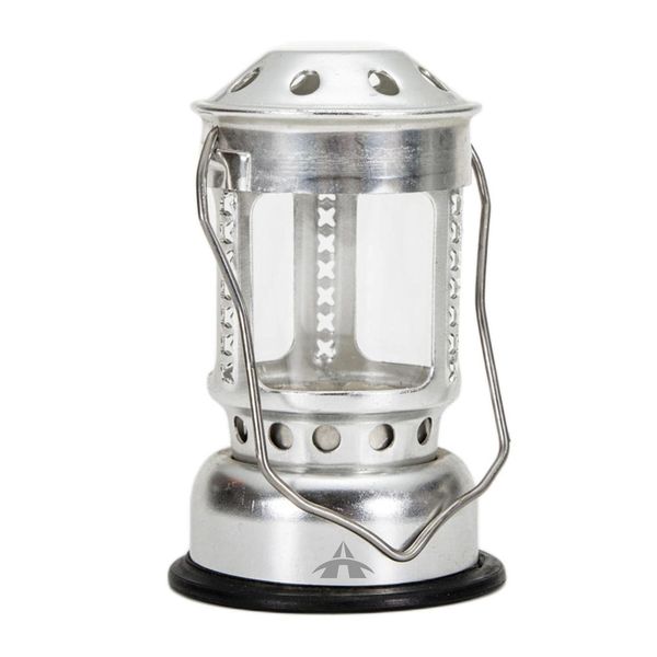 Silver Tealight Holder Camping Hanging Lantern Patio Candle Holder