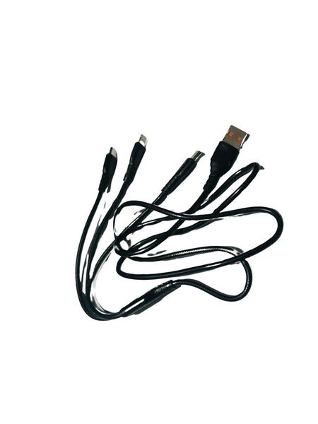 Multi Fast charging 3 in 1 for Micro+Lightning+Type C Cable