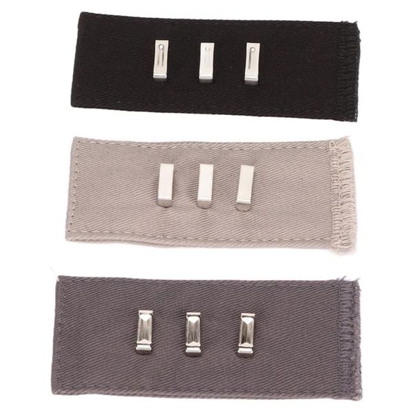 Fashion Triple Hook Waistband Trouser Button Extender Set of 3 (9cm)