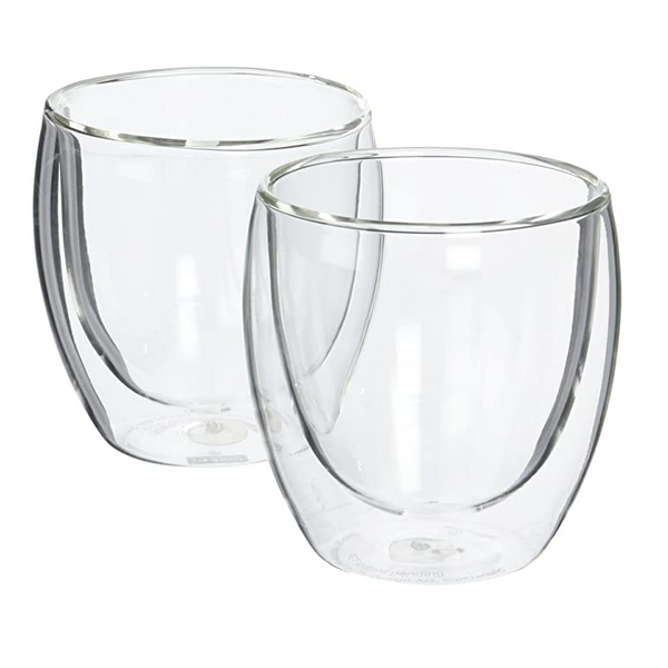 Set of 2 Double Walled Glasses -250ml