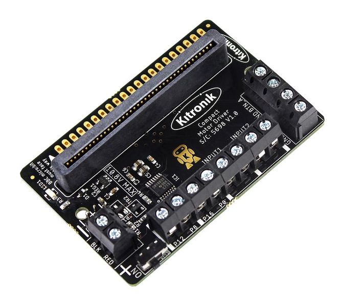 Kitronik (5698) Motor Driver Board, 3 V to 10 V Supply, 1.5 A