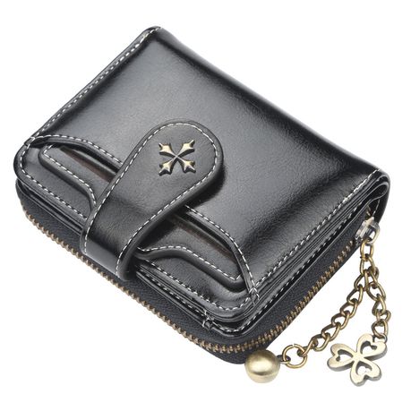 OLOEY Unisex PU Leather Wallet credit card holder Image