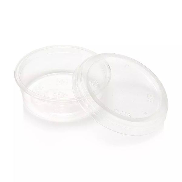 60ml.90ml,100ml,250ml Clear PLA Sauce Tub (50)