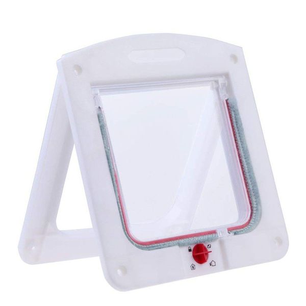 New Elelemnts 4-Way Lockable Pet Flap Door