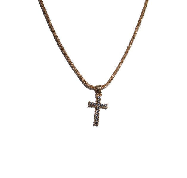 Sparkling Cross Necklace