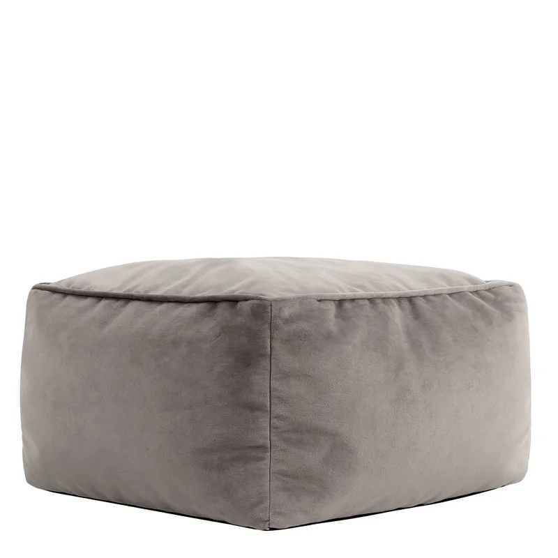 Jane Velvet Square Pouffe Ottoman | Shop Today. Get it Tomorrow ...