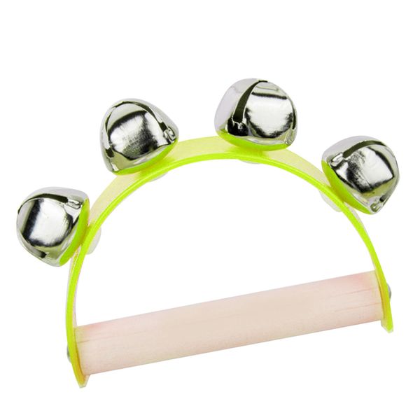 Wooden Handle Bell Toy Compatible with Kids Music