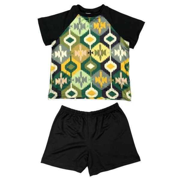 Ikat Pattern- Black image