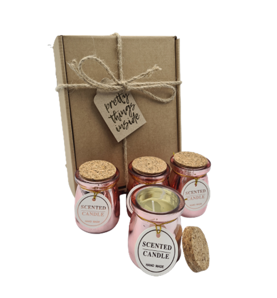 Scented Candle Giftbox Set of 4 Candles