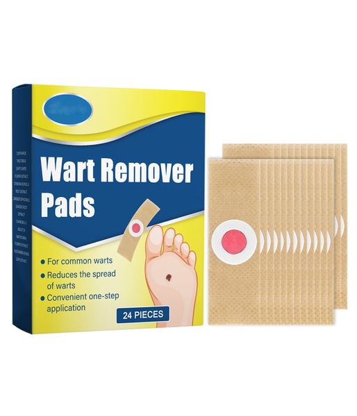 Skin Wart Cleaning Patches - Foot Care Patches - 24 Patches