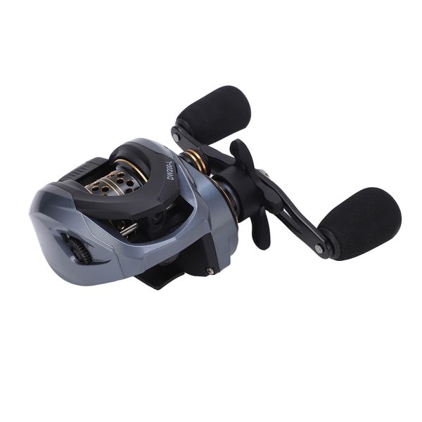 Baitcasting Reel 7.2:1 Micro Wire Cup Dual Brake LH
