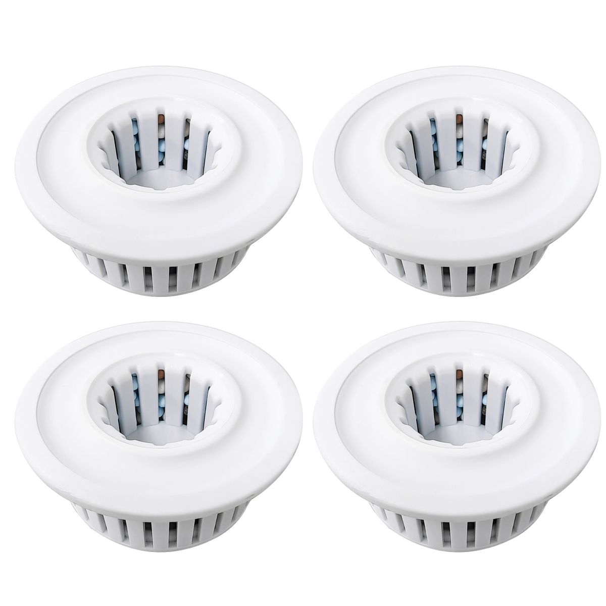 4 Pieces Replacement Multi-Stage Shower Head Filtered Cartridges, Shower Filter