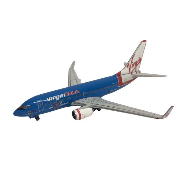 1:400 Scale, Virgin Blue, Boeing 737-700, Metal Display Medal Aircraft.