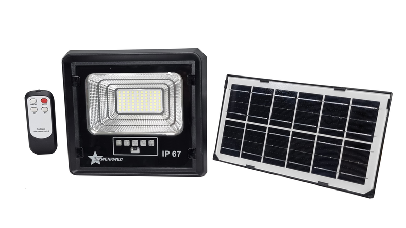 100W Lithium Rechargeable Solar Flood Light