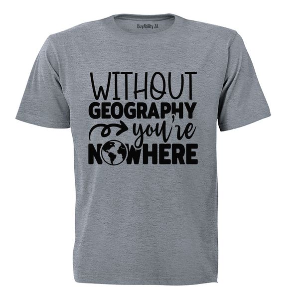 BuyAbility Without Geography - Adults - T-Shirt