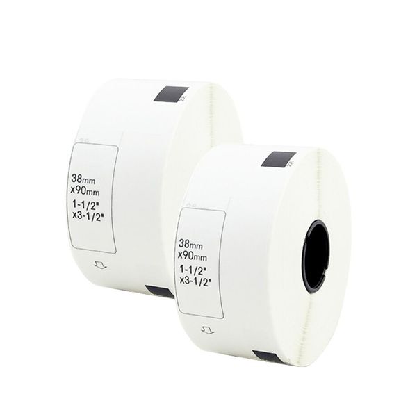 Generic Brother DK11208 Standard Address Labels 38mm × 90mm (8 Pack)