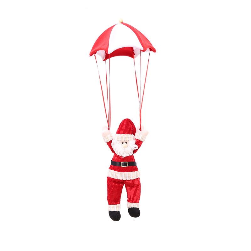 Christmas Hanging Decorations Santa Parachute Father Christmas Gift Toys
