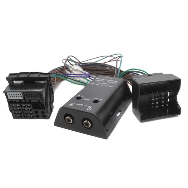 2-Channel High-Low Adapter for Quadlock Radio for Vw Compatible with Ford