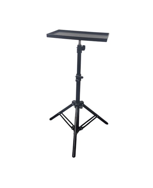 Mini Projector Stand - Adjustable Height 40cm to 70cm with Tray 25cm × 18cm