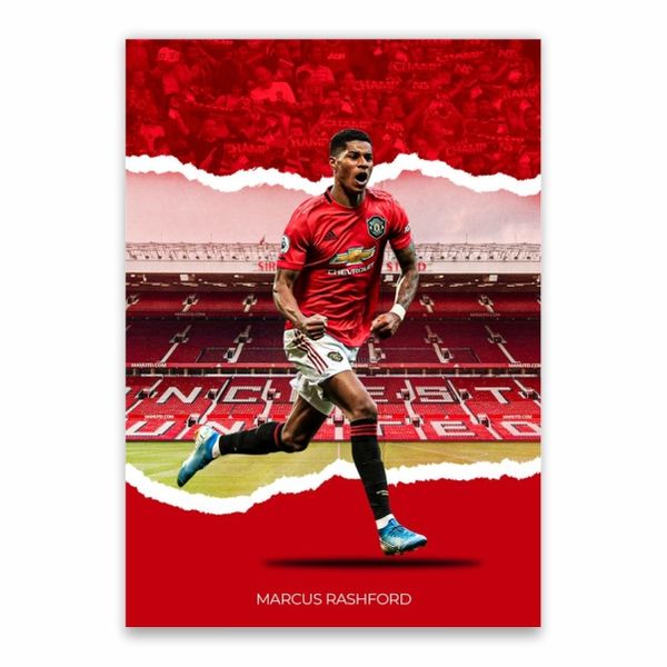 Marcus Rashford Poster - A1