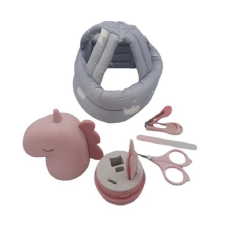 Baby Head Protection Helmet and Grooming Set Image