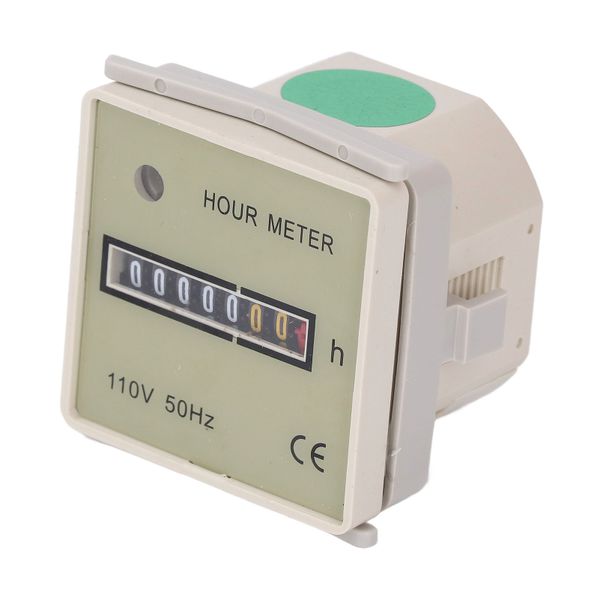 Hour Meter for Generators, Industrial Mechanical Timer 0-99999.99H