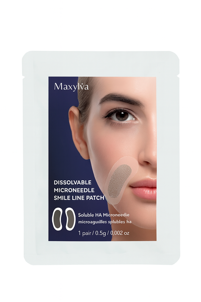 Maxylva Dissolvable Microneedle Smile Line Patch