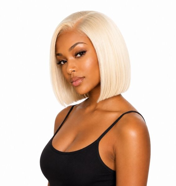 Selphies 13x4 Full Frontal 8 " Lace Wig Premium Brazillian Human Hair
