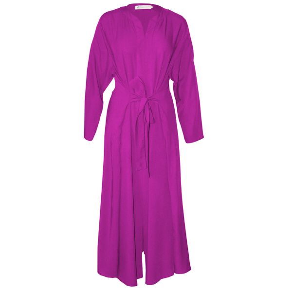 Nucleus Everywhere Maxi Dress in Cerise Pink