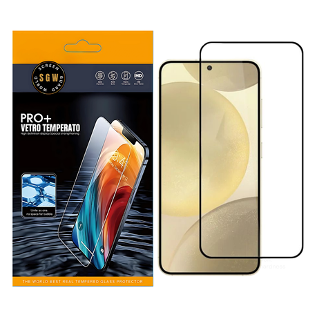 9D Temper Glass Screen Protector compatible with Galaxy A26/A36/A56 Pack-2 Image