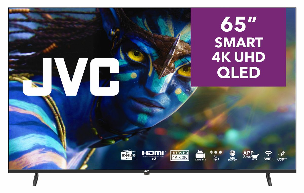 JVC 65 " NQ7115 4K QLED Edgeless Smart TV