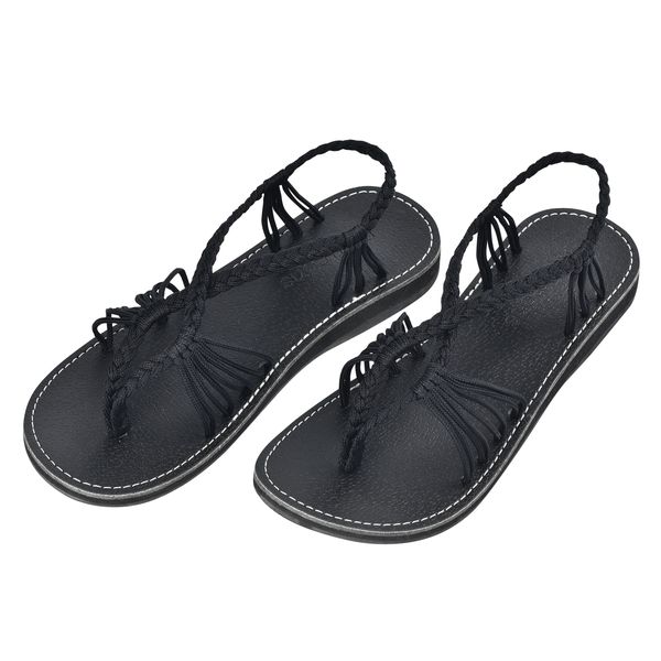 MArmoris Women Classic Black Sandal